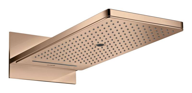hansgrohe Kopfbrause Axor ShowerSolutions 580, 3jet eckig Wandmontage Unterputz von hansgrohe