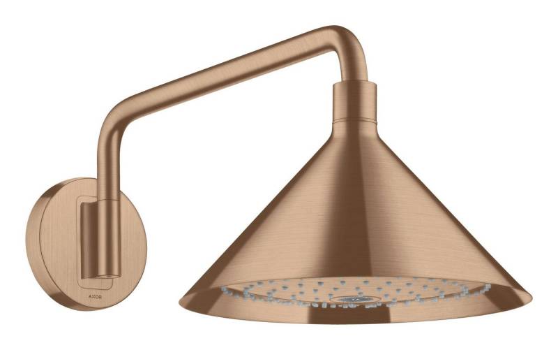 hansgrohe Kopfbrause Axor Showers 240, 2jet mit Brausearm von hansgrohe