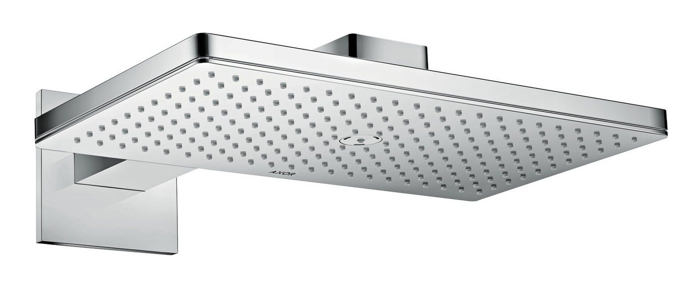 hansgrohe Kopfbrause Axor ShowerSolutions, Kopfbrause 460 1jet mit Brausearm eckig - Chrom von hansgrohe