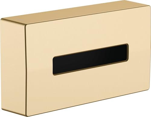 hansgrohe Kosmetiktuchox AddStoris, Taschentuchbox, Brushed Bronze von hansgrohe