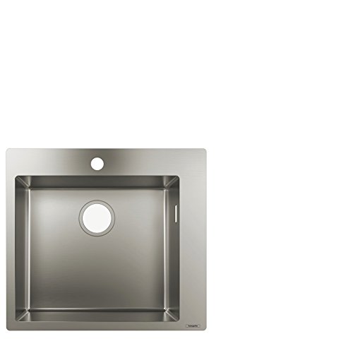 hansgrohe Küchenspüle, Einbau 450 mm für 600 mm Unterschrank, edelstahl von hansgrohe