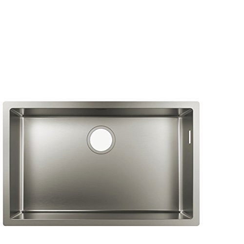 hansgrohe Küchenspüle, Unterbau 660 mm für 800 mm Unterschrank, edelstahl von hansgrohe