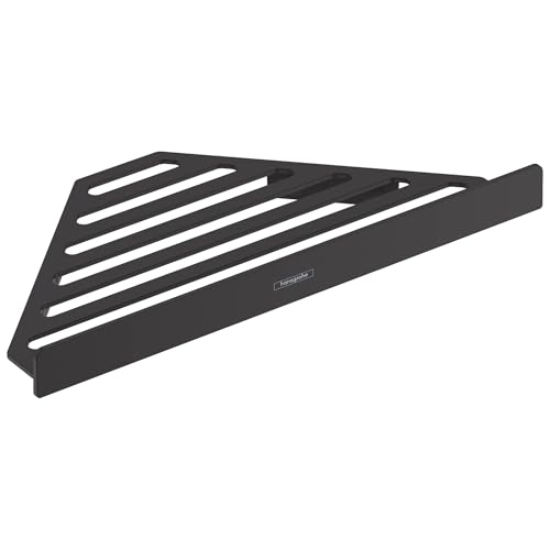 hansgrohe AddStoris - Duschablage, Duschkorb, Eckregal Bad, Duschregal Ecke, Seifenkorb, Seifenablage Dusche, Badezimmer Zubehör, Mattschwarz, 41741670 hansgrohe AddStoris - Duschablage, Duschkorb, Eckregal Bad, Duschregal Ecke, Seifenkorb, Seifenablage Dusche, Badezimmer Zubehör, Mattschwarz, 41741670 von hansgrohe