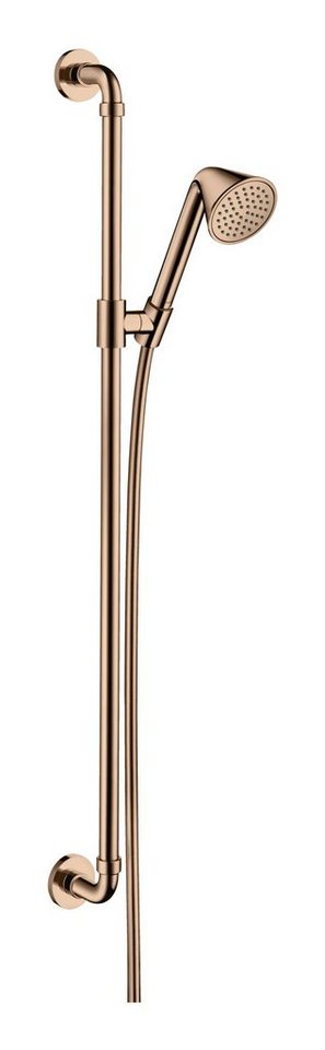 hansgrohe Stangenbrause-Set Axor Front / Showers, Höhe 106.5 cm, 1 Strahlart(en), Brauseset mit Handbrause 85 1jet EcoSmart von hansgrohe
