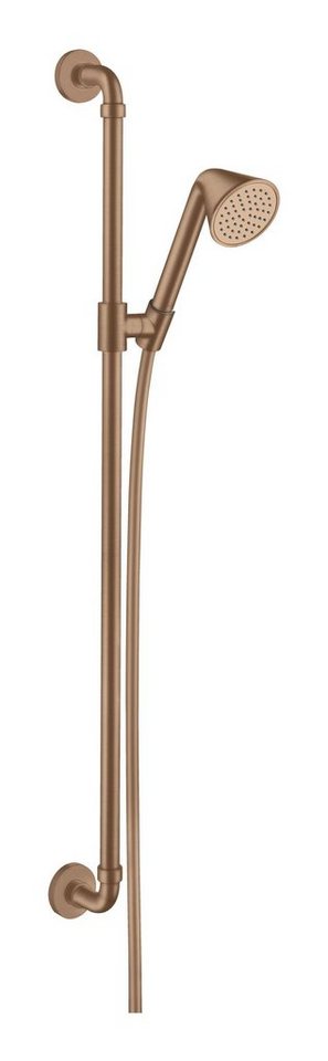 hansgrohe Stangenbrause-Set Axor Front / Showers, Höhe 106.5 cm, 1 Strahlart(en), Brauseset mit Handbrause 85 1jet EcoSmart von hansgrohe