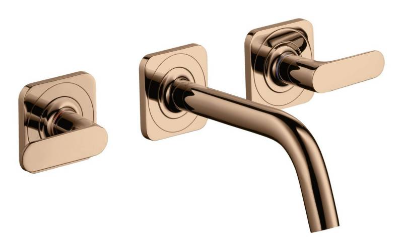 hansgrohe Unterputzarmatur Axor Citterio M 3-Loch Waschtischarmatur Unterputz Ausladung von hansgrohe