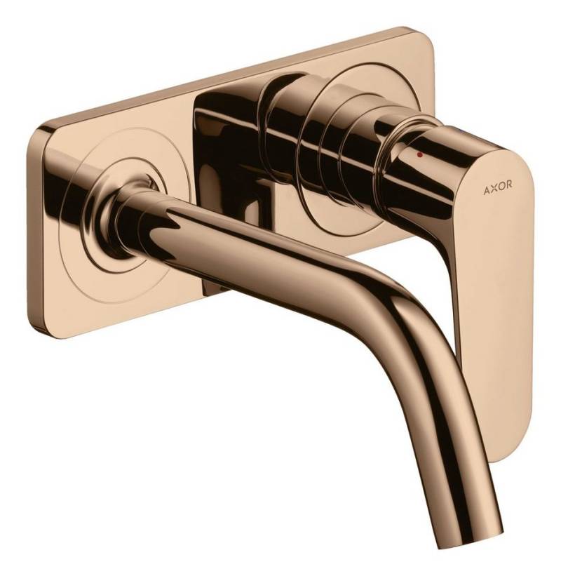 hansgrohe Unterputzarmatur Axor Citterio M Waschtischmischer mit Platte Unterputz Ausladung von hansgrohe