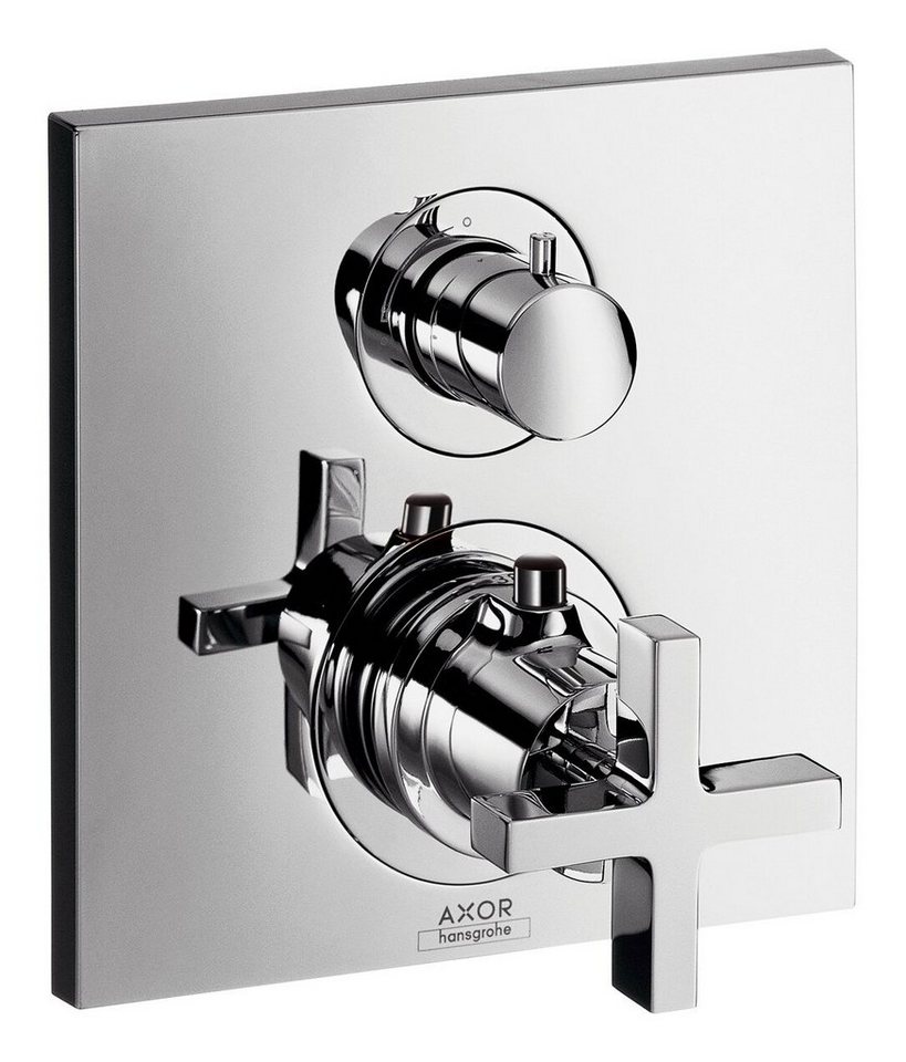 hansgrohe Unterputzarmatur Axor Citterio Thermostat mit Ab- und Umstellventil Unterputz mit Kreuzgriff hansgrohe Unterputzarmatur Axor Citterio Thermostat mit Ab- und Umstellventil Unterputz mit Kreuzgriff von hansgrohe