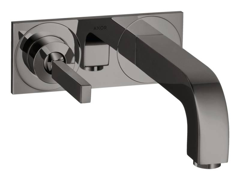 hansgrohe Unterputzarmatur Axor Citterio Waschtischmischer mit Platte mit Pingriff Unterputz Ausladung von hansgrohe
