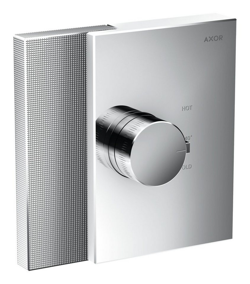 hansgrohe Unterputzarmatur Axor Edge Thermostat HighFlow Unterputz - Chrom (Diamantschliff) von hansgrohe