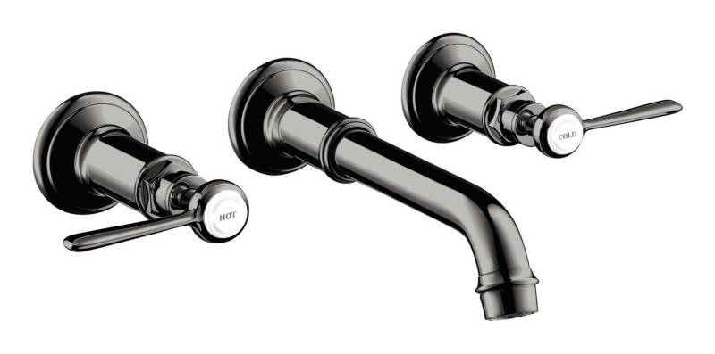 hansgrohe Unterputzarmatur Axor Montreux 3-Loch Waschtischarmatur Hebelgriff Unterputz von hansgrohe