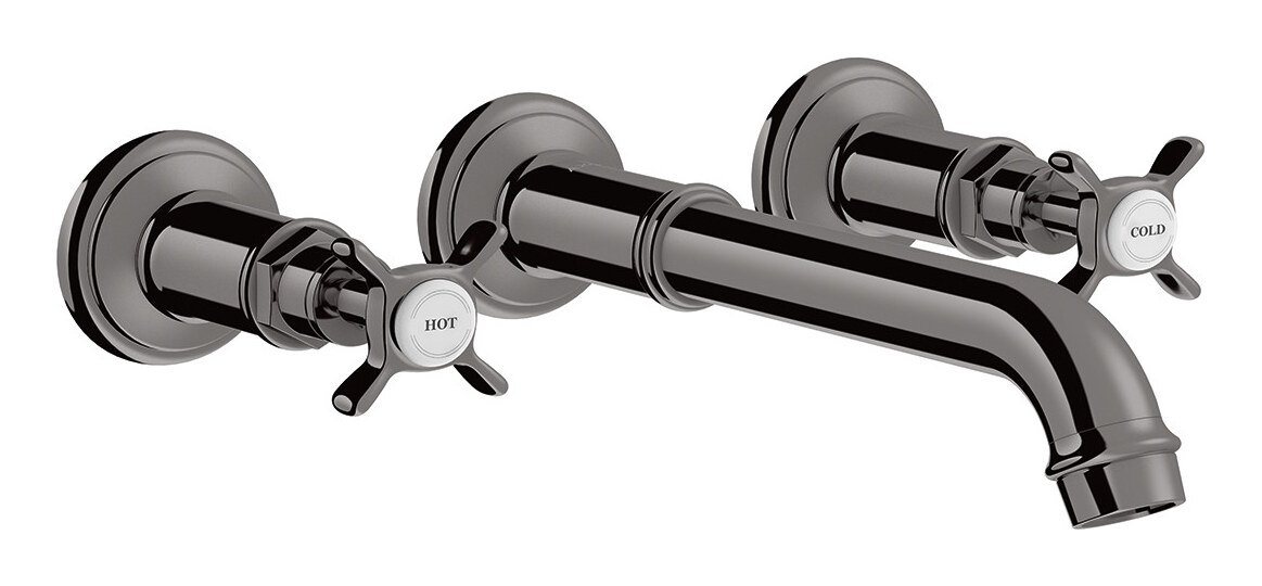 hansgrohe Unterputzarmatur Axor Montreux 3-Loch Waschtischarmatur Kreuzgriff Unterputz von hansgrohe