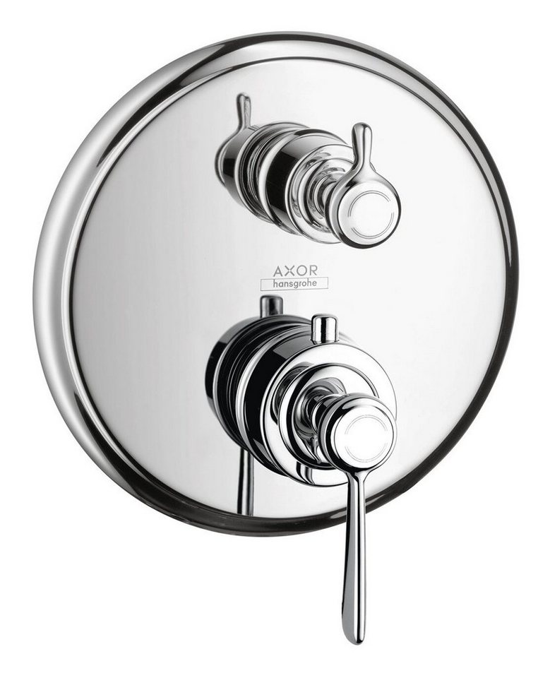 hansgrohe Unterputzarmatur Axor Montreux Thermostat mit Ab-u.Umstellventil Unterputz mit Hebelgriff - Chrom von hansgrohe