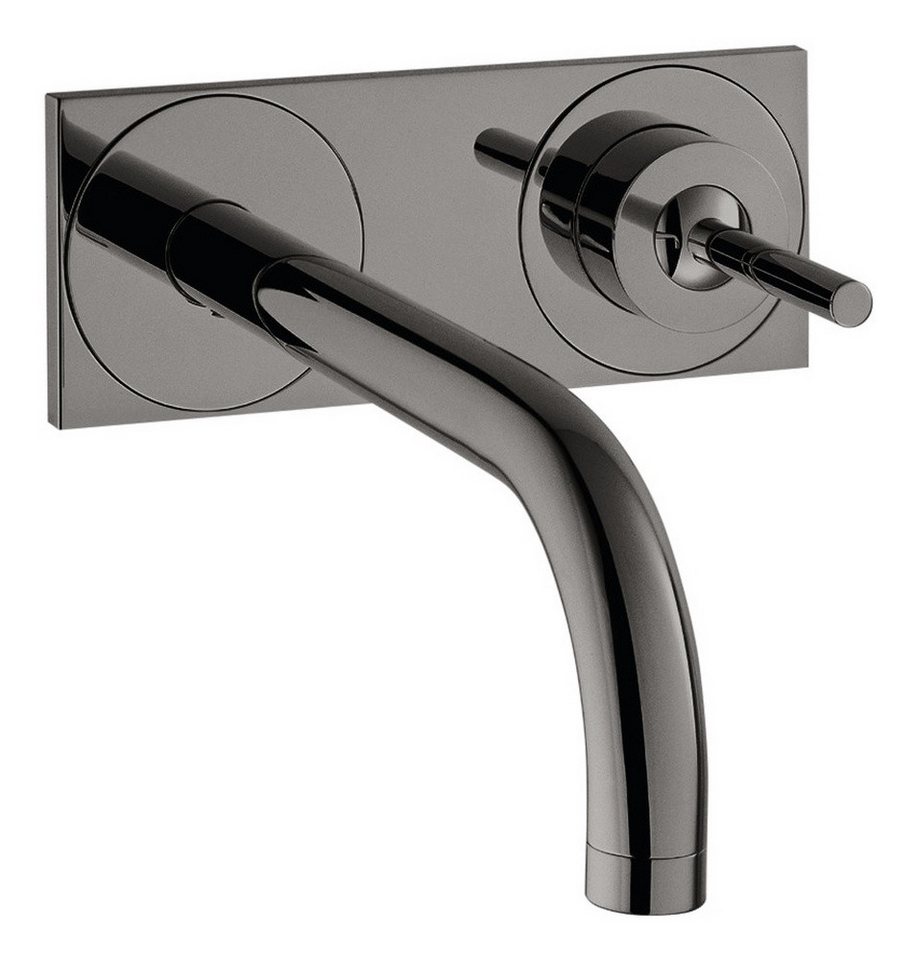 hansgrohe Unterputzarmatur Axor Uno Waschtischmischer mit Platte Unterputz Ausladung von hansgrohe