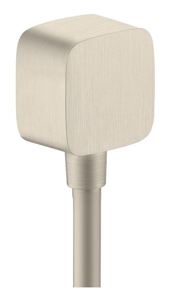 hansgrohe Wandanschlussbogen Axor Showersolutions, Wandanschluss softsquare - Brushed Nickel von hansgrohe