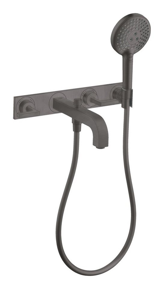 hansgrohe Wannenarmatur Axor Citterio 3-Loch mit Platte Unterputz mit Hebelgriff hansgrohe Wannenarmatur Axor Citterio 3-Loch mit Platte Unterputz mit Hebelgriff von hansgrohe