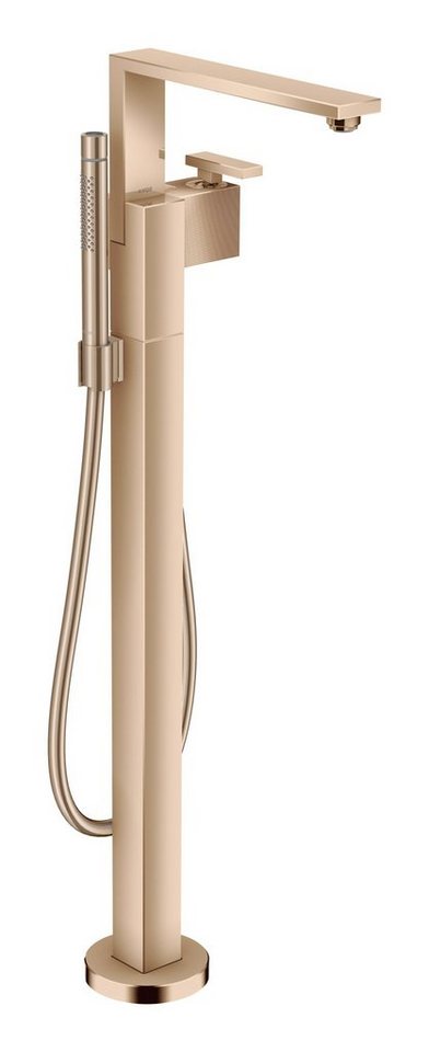 hansgrohe Wannenarmatur Axor Edge Einhebel bodenstehend m. Hebelgriff - Polished Red Gold von hansgrohe