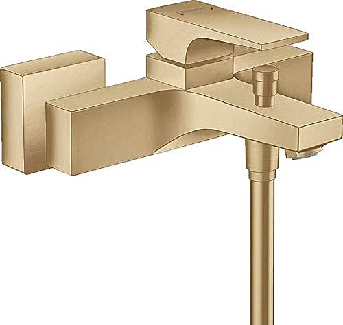 hansgrohe Wannenarmatur Metropol, Aufputz Einhebel-Wannenmischer, Brushed Bronze von hansgrohe