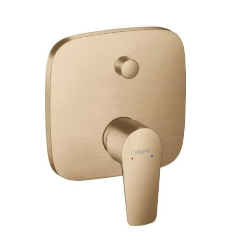 hansgrohe Wannenarmatur Talis E Unterputz, für 2 Funktionen, mit integrierter Sicherungskombination Brushed Bronze hansgrohe Wannenarmatur Talis E Unterputz, für 2 Funktionen, mit integrierter Sicherungskombination Brushed Bronze von hansgrohe