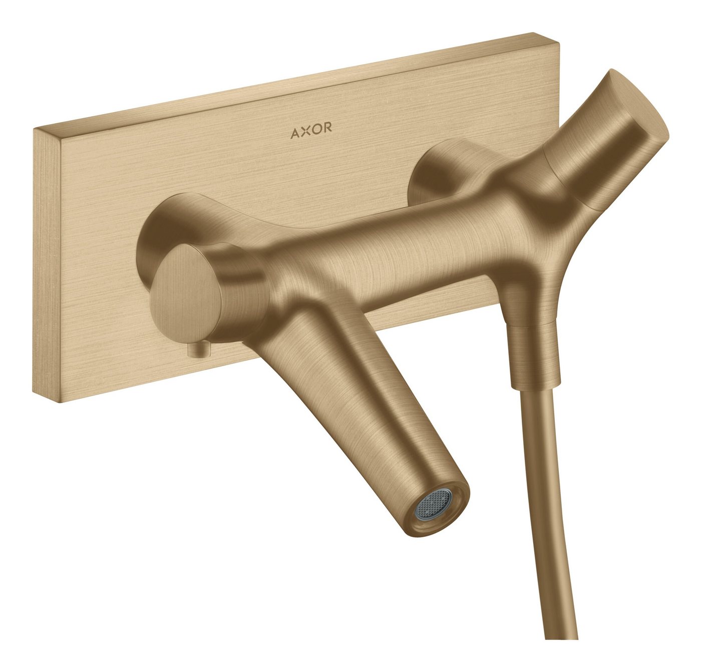 hansgrohe Wannenthermostat Axor Starck Organic Aufputz - Brushed Bronze von hansgrohe