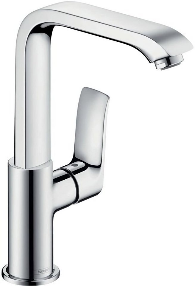 hansgrohe Waschtisch HANSGROHE 31087000 Einhebel-Waschtischmischer METRIS chrom DN 15, mit von hansgrohe