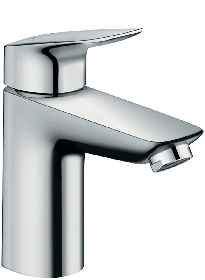 hansgrohe Waschtisch HANSGROHE 71100000 Einhebel-Waschtischmischer LOGIS chrom DN 15 mit Zu von hansgrohe