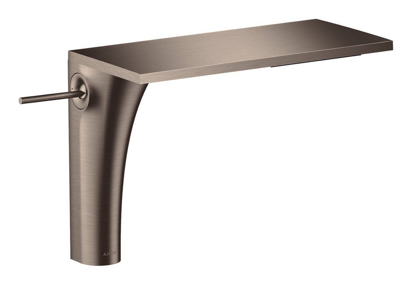 hansgrohe Waschtischarmatur Axor Massaud 220 Einhebel-Waschtischmischer - Brushed Nickel von hansgrohe