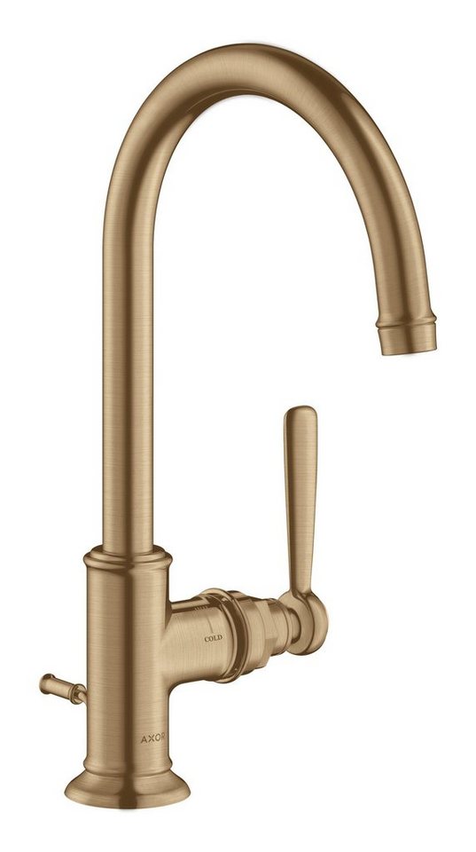 hansgrohe Waschtischarmatur Axor Montreux 210 Waschtischmischer mit Hebelgriff mit Zugstangen-Ablaufgarnitur hansgrohe Waschtischarmatur Axor Montreux 210 Waschtischmischer mit Hebelgriff mit Zugstangen-Ablaufgarnitur von hansgrohe