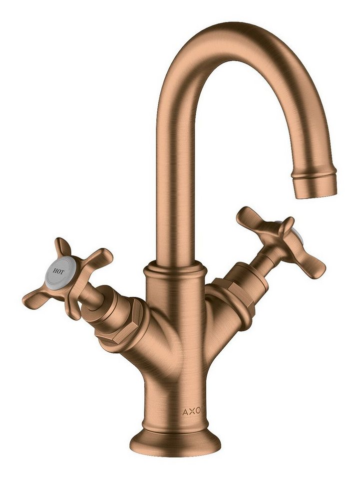 hansgrohe Waschtischarmatur Axor Montreux 160 2-Griff für Handwaschbecken mit Zugstangen-Ablaufgarnitur hansgrohe Waschtischarmatur Axor Montreux 160 2-Griff für Handwaschbecken mit Zugstangen-Ablaufgarnitur von hansgrohe