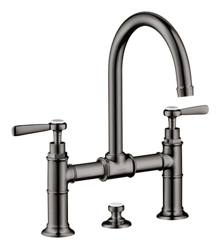 hansgrohe Waschtischarmatur Axor Montreux 220 2-Griff mit Hebelgriff mit Zugstangen-Ablaufgarnitur hansgrohe Waschtischarmatur Axor Montreux 220 2-Griff mit Hebelgriff mit Zugstangen-Ablaufgarnitur von hansgrohe
