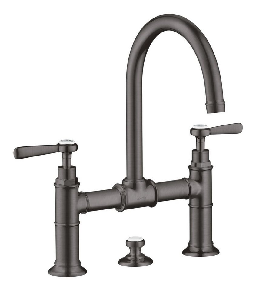 hansgrohe Waschtischarmatur Axor Montreux 220 2-Griff mit Hebelgriff mit Zugstangen-Ablaufgarnitur hansgrohe Waschtischarmatur Axor Montreux 220 2-Griff mit Hebelgriff mit Zugstangen-Ablaufgarnitur von hansgrohe