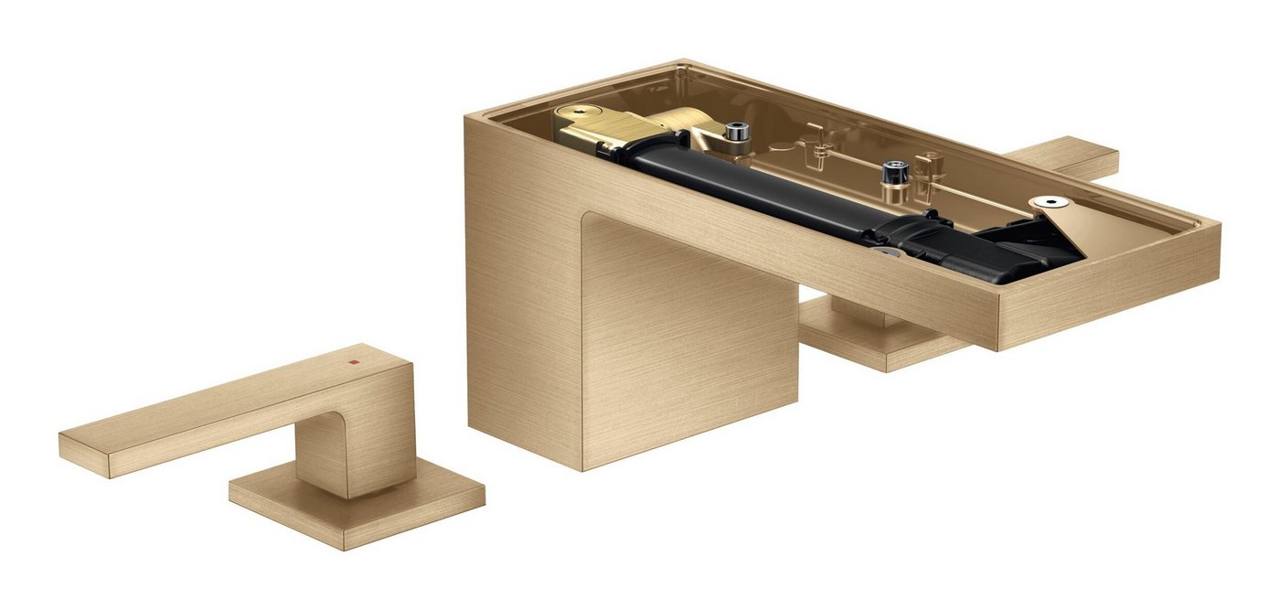 hansgrohe Waschtischarmatur Axor MyEdition 70 3-Loch ohne Platte mit Push-Open Ablaufgarnitur hansgrohe Waschtischarmatur Axor MyEdition 70 3-Loch ohne Platte mit Push-Open Ablaufgarnitur von hansgrohe