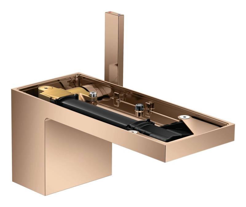hansgrohe Waschtischarmatur Axor MyEdition 70 Waschtischmischer ohne Platte mit Push-Open Ablaufgarnitur von hansgrohe