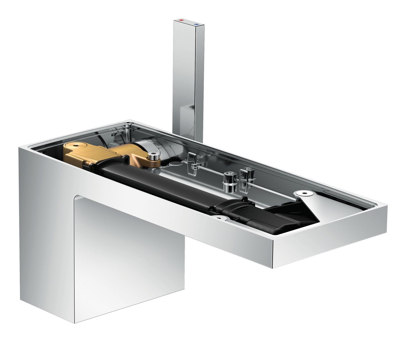 hansgrohe Waschtischarmatur Axor MyEdition 70 Waschtischmischer ohne Platte mit Push-Open Ablaufgarnitur hansgrohe Waschtischarmatur Axor MyEdition 70 Waschtischmischer ohne Platte mit Push-Open Ablaufgarnitur von hansgrohe