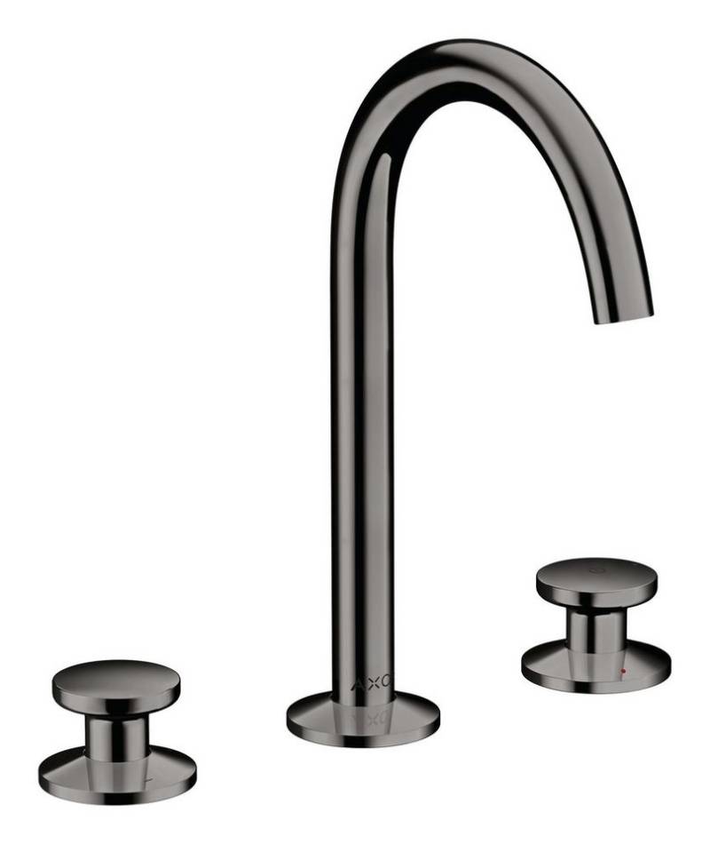 hansgrohe Waschtischarmatur Axor One 3-Loch Select 170 mit Push-Open Ablaufgarnitur von hansgrohe