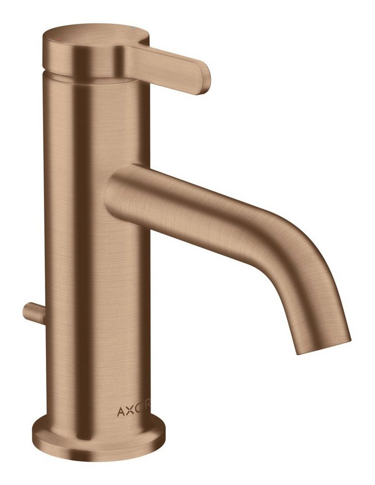 hansgrohe Waschtischarmatur Axor One 70 Waschtischmischer mit Zugstangen-Ablaufgarnitur Ausladung von hansgrohe