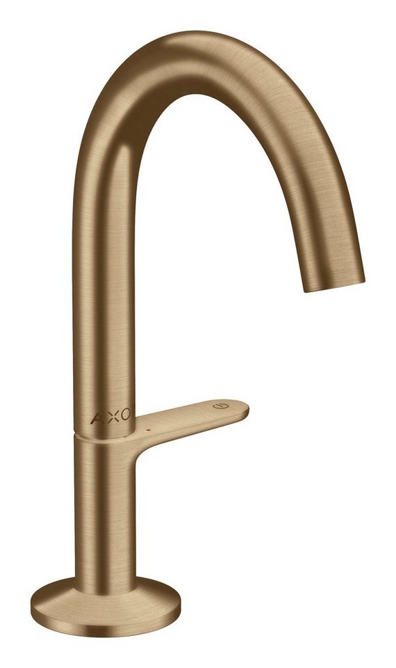 hansgrohe Waschtischarmatur Axor One Waschtischmischer Select 140 mit Push-Open Ablaufgarnitur Ausladung hansgrohe Waschtischarmatur Axor One Waschtischmischer Select 140 mit Push-Open Ablaufgarnitur Ausladung von hansgrohe