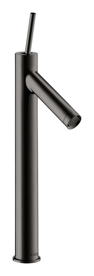 hansgrohe Waschtischarmatur Axor Starck 250 Einhebel-Waschtischmischer mit Pingriff - Polished Black Chrome von hansgrohe