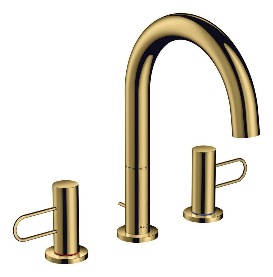 hansgrohe Waschtischarmatur Axor Uno 160 3-Loch Bügelgriff mit Zugstangen-Ablaufgarnitur hansgrohe Waschtischarmatur Axor Uno 160 3-Loch Bügelgriff mit Zugstangen-Ablaufgarnitur von hansgrohe