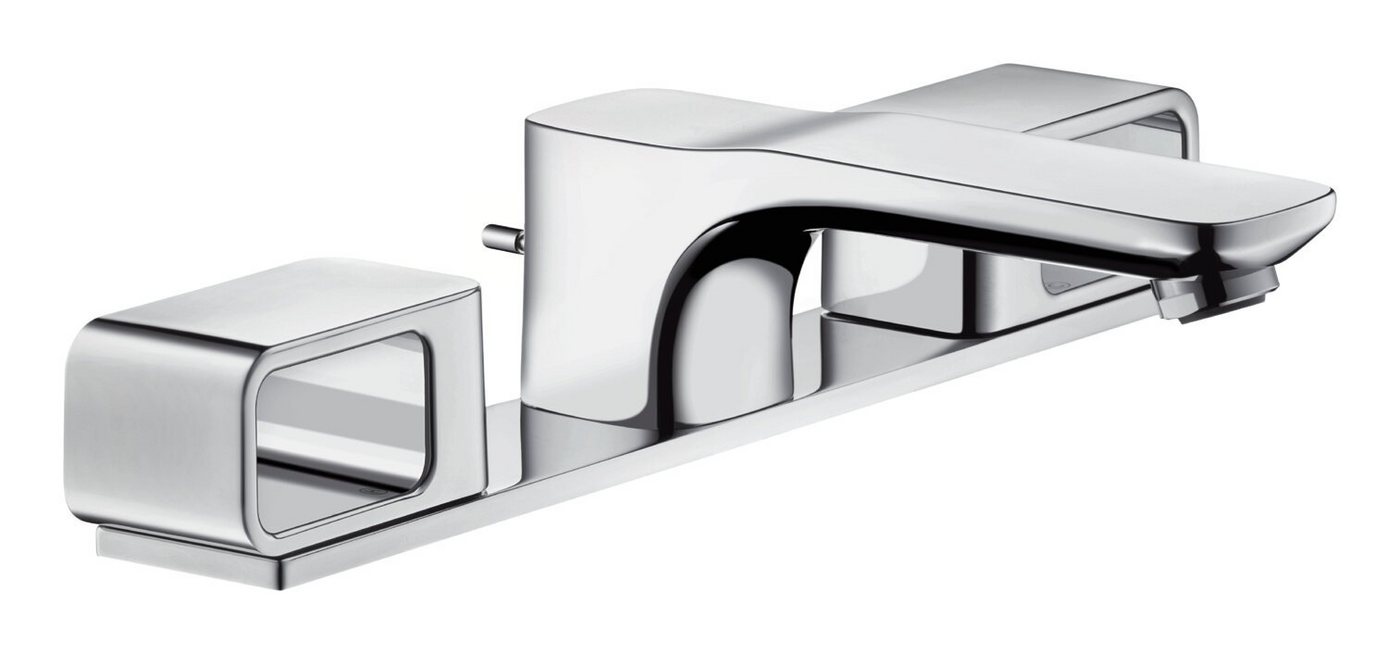 hansgrohe Waschtischarmatur Axor Urquiola 50 3-Loch mit Platte mit Zugstangen-Ablaufgarnitur hansgrohe Waschtischarmatur Axor Urquiola 50 3-Loch mit Platte mit Zugstangen-Ablaufgarnitur von hansgrohe