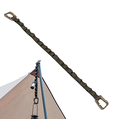 Camping Lanyard Aufhänger | Schlüsselband mit Abnehmbarer D-förmiger Schnalle | Tragbarer Mehrzweck-Wäschetrockner zum Wandern von Picknick-Aktivitäten im Freien Hanwen von hanwen