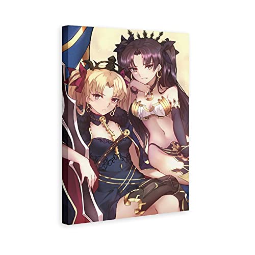 Ishtar Fate Grand Order Ereshkigal Krone Leinwand Poster Schlafzimmer Dekor Sport Landschaft Büro Zimmer Dekor Geschenk Wandkunst Dekor Druck Bild Gemälde für Wohnzimmer Schlafzimmer Dekoration von haocaitou