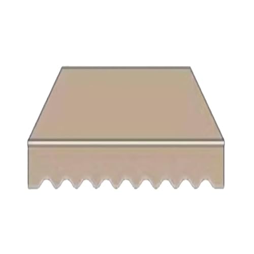 Ersatzstoff Für Einziehbare Terrassenmarkise – Wasserdichter Sonnenschutz, Sonnenschutz Für Türen, Fenster, Terrassen Und Balkone(Khaki,10x6.5ft/300x200cm) von haohang