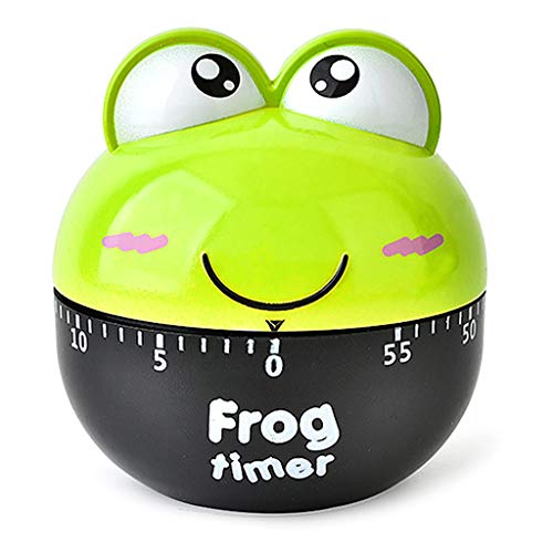 haoyuestory Küchentimer, Küchenuhr Timer, Cartoon Frosch Form Design Timer, Mechanischer Countdown Alarm Küche Kochen Erinnerung Werkzeug Zuhause Decor haoyuestory Küchentimer, Küchenuhr Timer, Cartoon Frosch Form Design Timer, Mechanischer Countdown Alarm Küche Kochen Erinnerung Werkzeug Zuhause Decor von haoyuestory