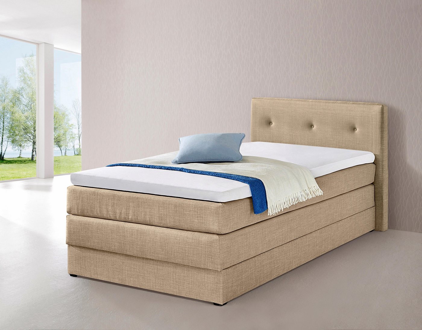 hapo Boxspringbett, mit Bettkasten von hapo