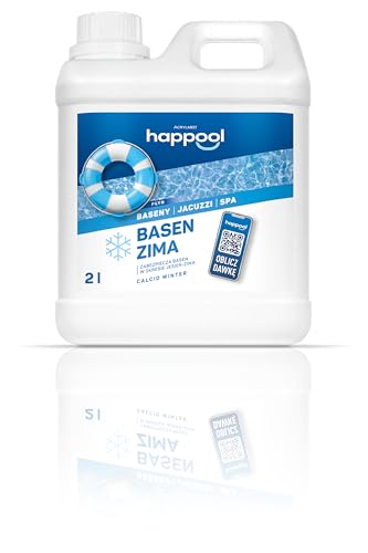 Happool Calcid Winter - Poolreiniger Kristallklar Pool, Algenfrei Pool Klar, Planschbecken Zusatz, Klareffekt, Trübes Poolwasser Wieder Klar - Pflegeflüssigkeit für Poolwasser - 2L Happool Calcid Winter - Poolreiniger Kristallklar Pool, Algenfrei Pool Klar, Planschbecken Zusatz, Klareffekt, Trübes Poolwasser Wieder Klar - Pflegeflüssigkeit für Poolwasser - 2L von happool