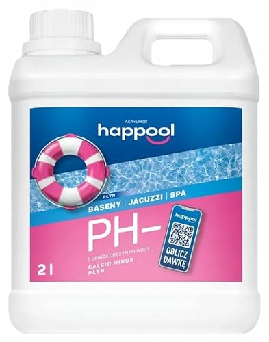 Happool pH-Minus Flüssig pH Senker Für Pool Wasser pH-Wert Senken Regulierung 2L Happool pH-Minus Flüssig pH Senker Für Pool Wasser pH-Wert Senken Regulierung 2L von happool