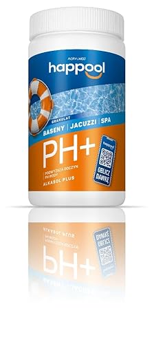 Happool pH Plus Granulat pH-Heber Für Pool Schwimmbad Whirlpool Poolpflege 1kg ALKASOL Plus von happool