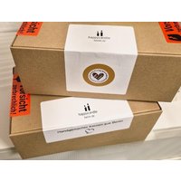 B Ware Box Mit Kerzen | Größe M I Mystery-Kerzenbox Überraschungspaket Rapswachs von happycandleberlin
