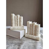 Bücher Kerze | 4 Dochte I Buchkerze in Bücheroptik Buchgeschenk Rapswachskerze Handgefertigt Geschenk | Bücherfan Lesen von happycandleberlin